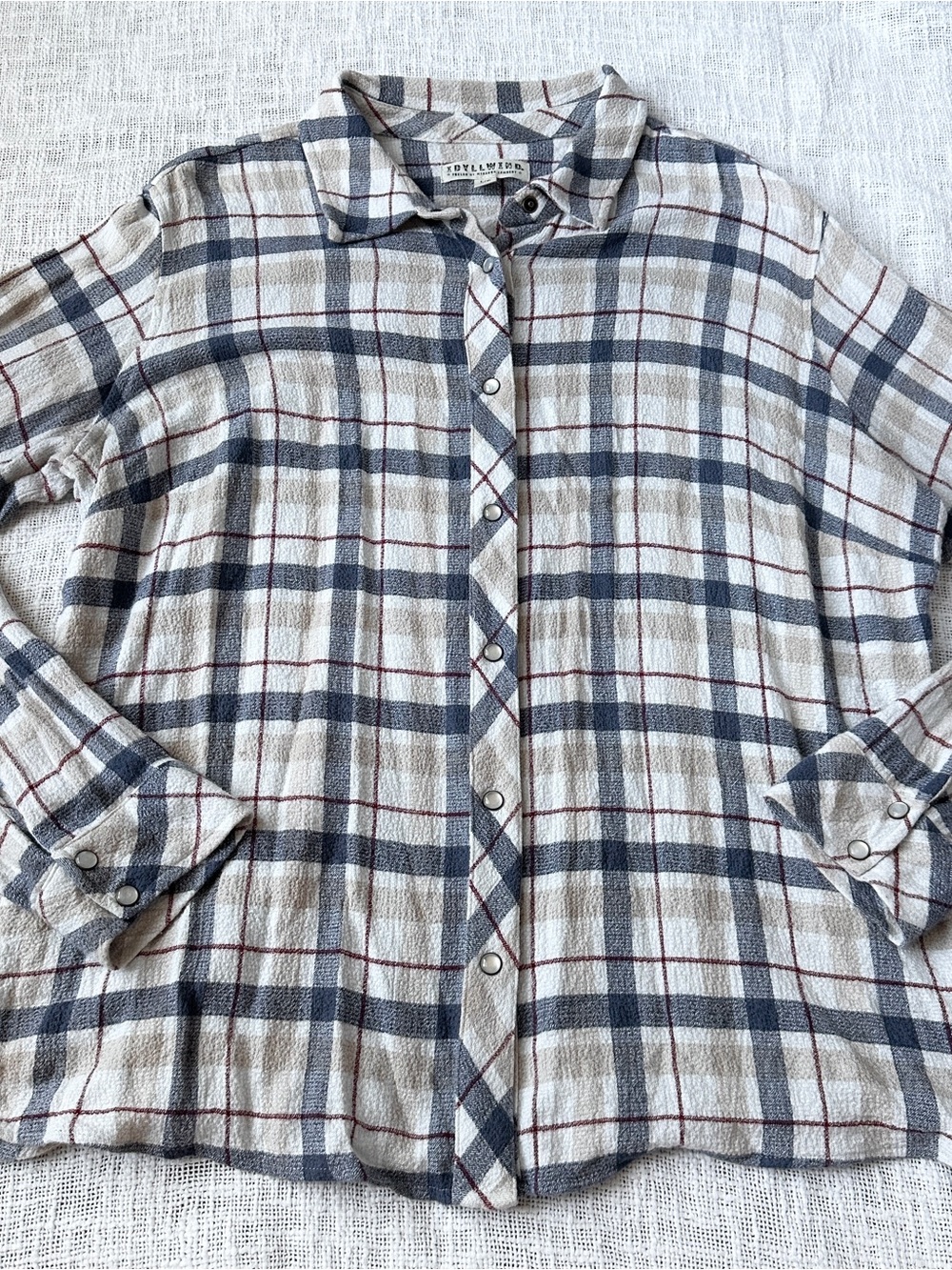 Idyllwind by Miranda Lambert Snap Button Flannel 🧸 Size Large